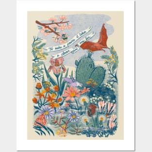 Flora & Fauna Posters and Art